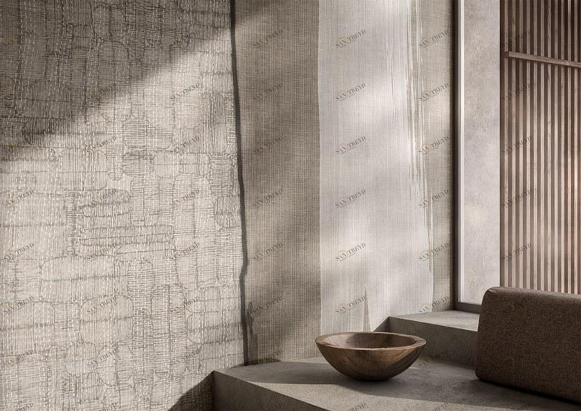 GLAMORA Льняные обои, экологически чистые и компостируемые Collection xi glampure Glpu11