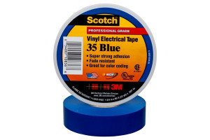 15541688 Изоляционная лента высшего класса Scotch 35 синяя 19мм х 20м х 0,18мм 7100238733 3М