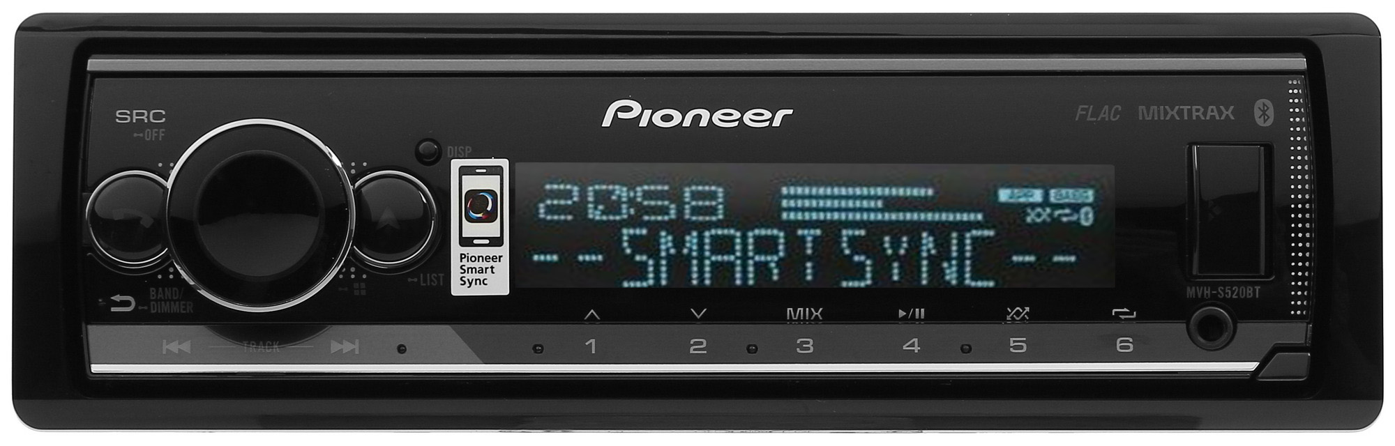 5094160 Автопроигрыватель Pioneer MVH-S520BT STDN-0034759