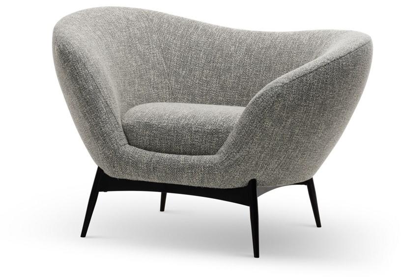 Saba Italia Кресло из ткани с подлокотниками Oltremare sun-id-1453288 - Вид №1