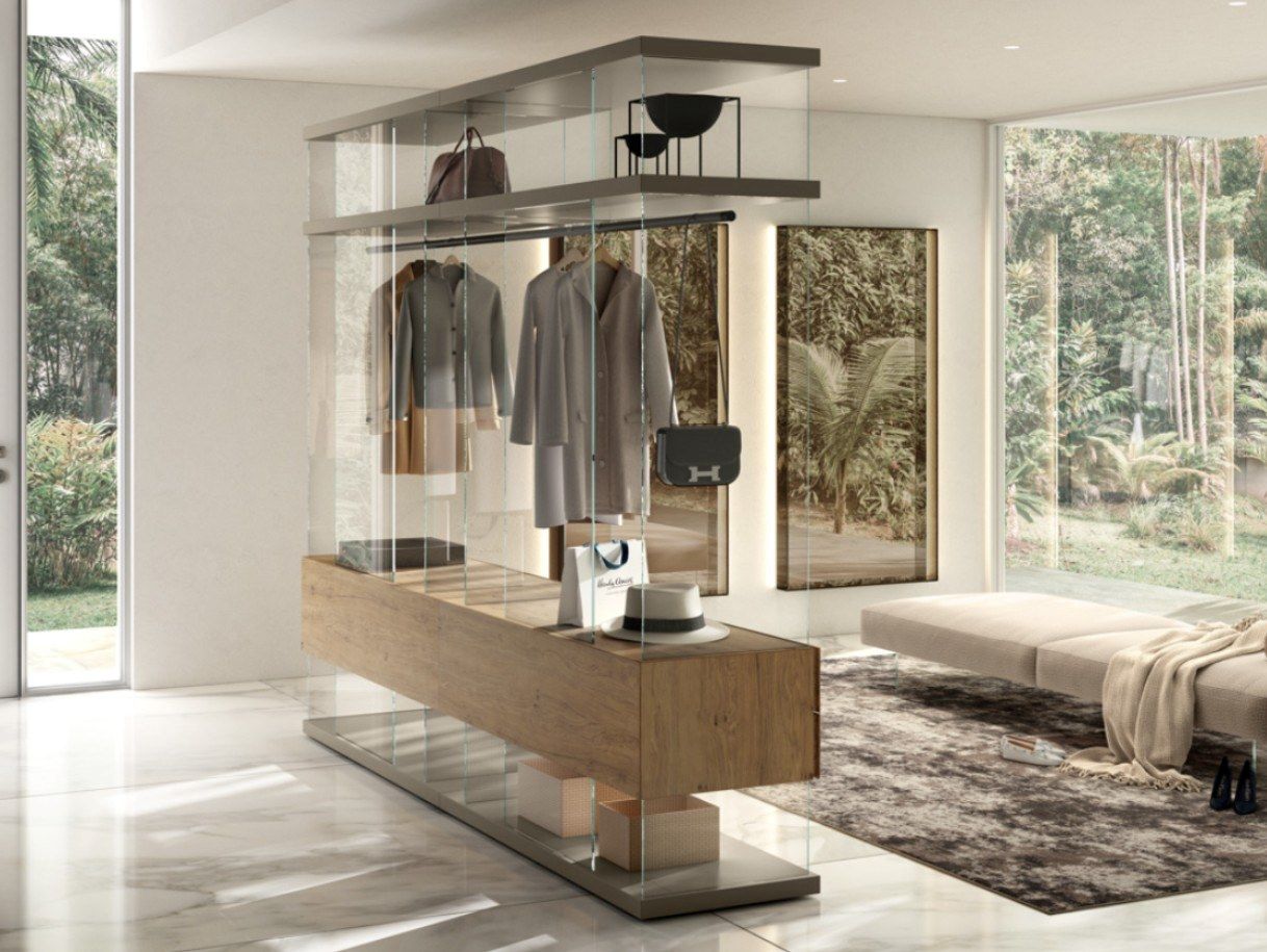 Входная мебель из дерева и стекла Lago Air ARCH-00009736 - Вид №1