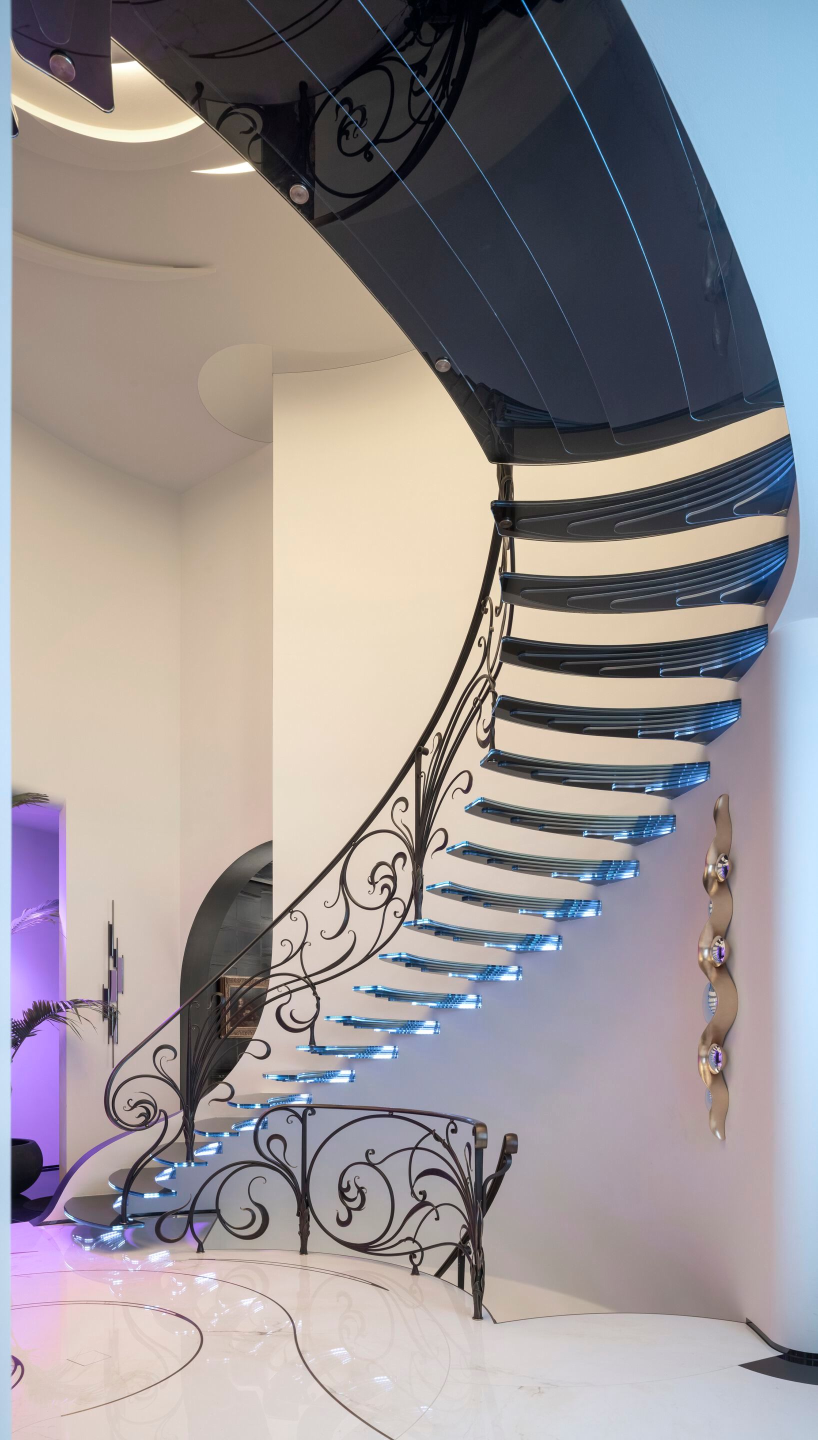 Самонесущая лестница с двойной структурой Siller Treppen SKY SCREW ARCH-00062314 - Вид №4