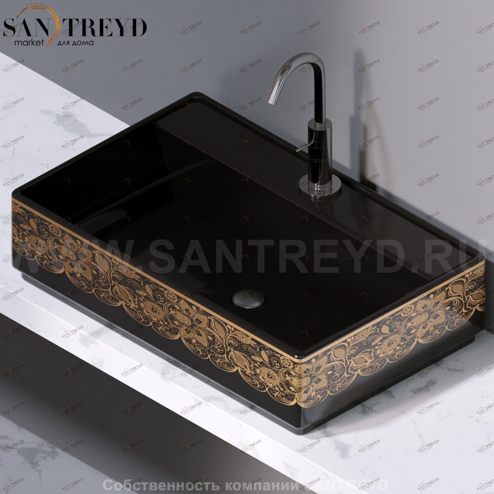 L621461G Накладная раковина на столешницу  прямоугольная A. e T. Italia Fly AeT ITALIA