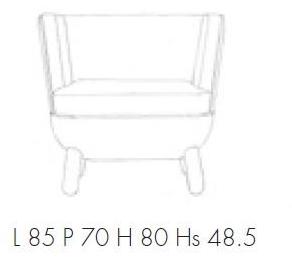 Adrenalina Кресло с обивкой по контракту Sly sun-id-1462892 - Вид №6