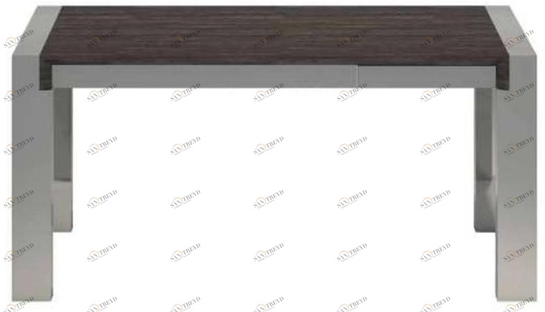 Now & Future Прямоугольный стол из стали и дерева sun-id-1459079