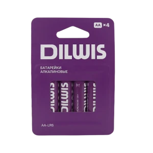 Батарейка алкалиновая DILWIS LR06 AA 4 шт