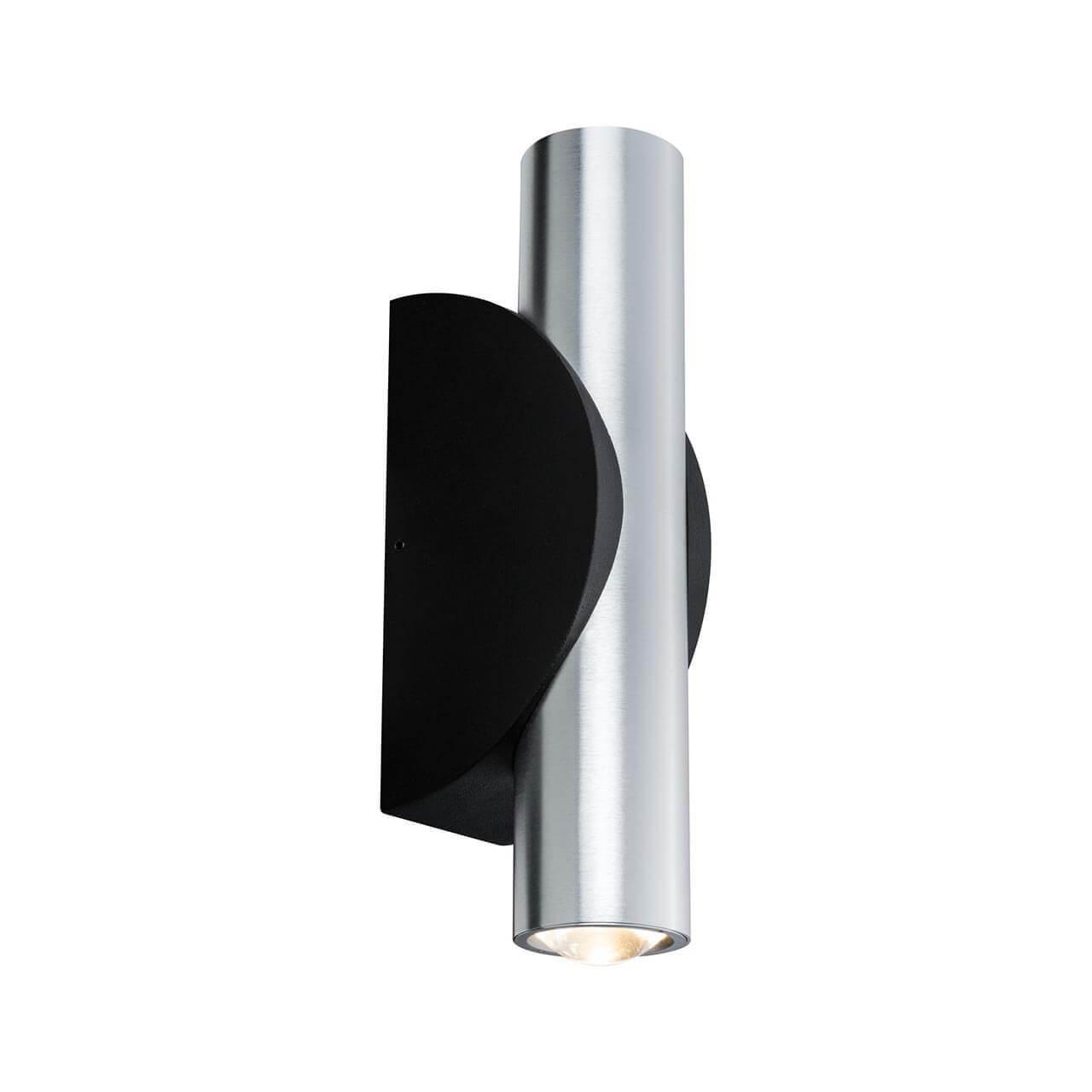 Уличный настенный светильник светодиодный 24х8х5,5 см серебро Special Line Flame 18004 PAULMANN SPECIAL LINE FLAME 00-3896035 Серебро  - Вид №2