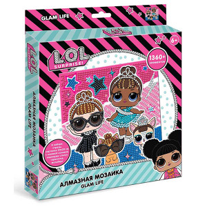 LA0002 SURPRISE! Алмазная мозаика "Glam life" L.O.L.