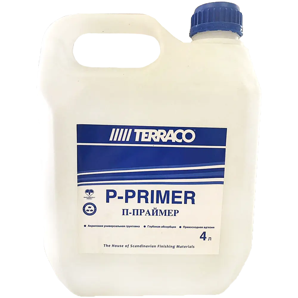Грунтовка универсальная Terraco p-primer 4 л 18561404 STLM-2019456 