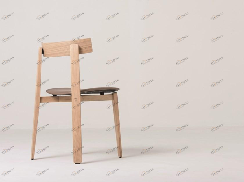 Gazzda Кожаное кресло с открытой спинкой Nora sun-id-1382159