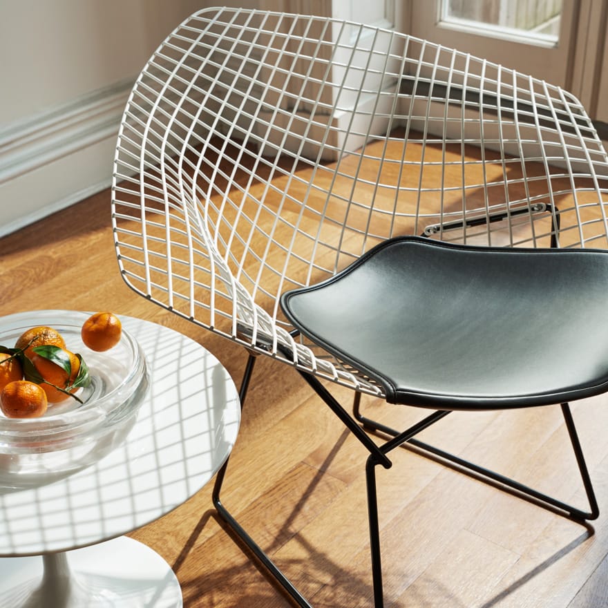 Стальное кресло с мягким сиденьем Knoll Bertoia ARCH-00010678 - Вид №1
