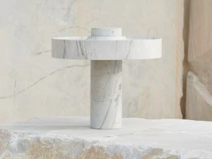 Ross Gardam Светодиодная настольная лампа из мрамора Hemera Hd.v1.xxx