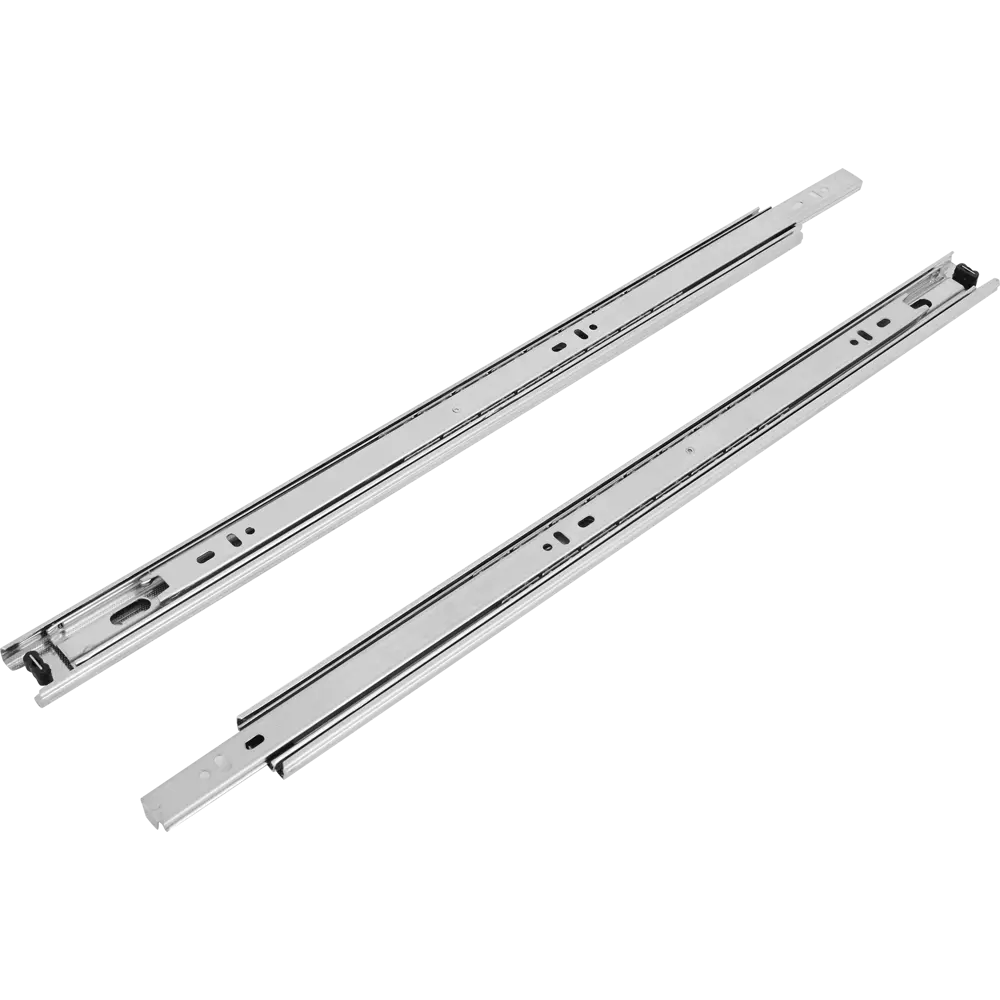 Комплект шариковых направляющих полного выдвижения EDS Chrome EDS-35 35/500 мм сталь, цвет серебро 85075493 STLM-2202990 Santreyd 
