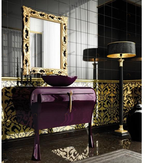 LASA IDEA Консольная мойка с ящиками, лакированная Gaudì sun-id-1462611