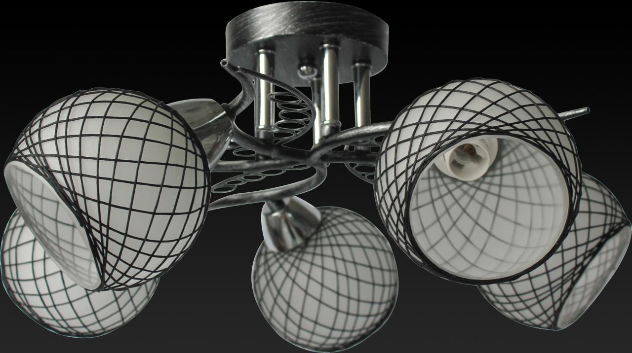 Потолочная люстра Toplight Isabella TL7450X-05BP TOPLIGHT ISABELLA 183912 Черный - Вид №2