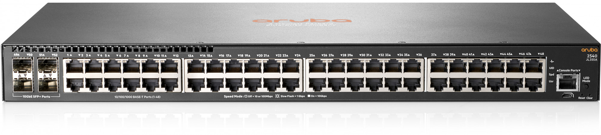 JL355A#ABB Aruba 2540 48g 4sfp+ switch HP Enterprise Santreyd 