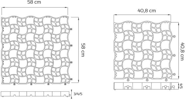 Geoplast Пластиковая решетка sun-id-1356985 - Вид №5