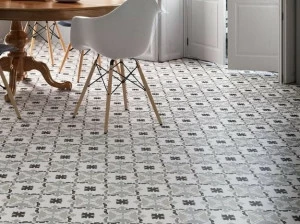 CERAMICA SANT'AGOSTINO Настенная / напольная плитка из керамогранита с эффектом энкаустики Patchwork black&white