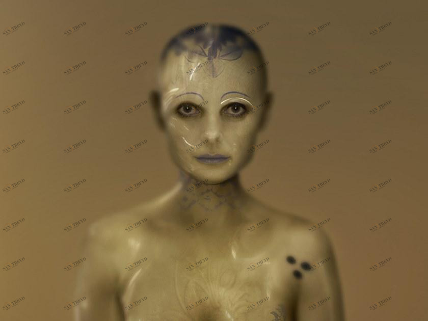 MOMENTI Авторский художественный принт Crazy home paintings Dh-011