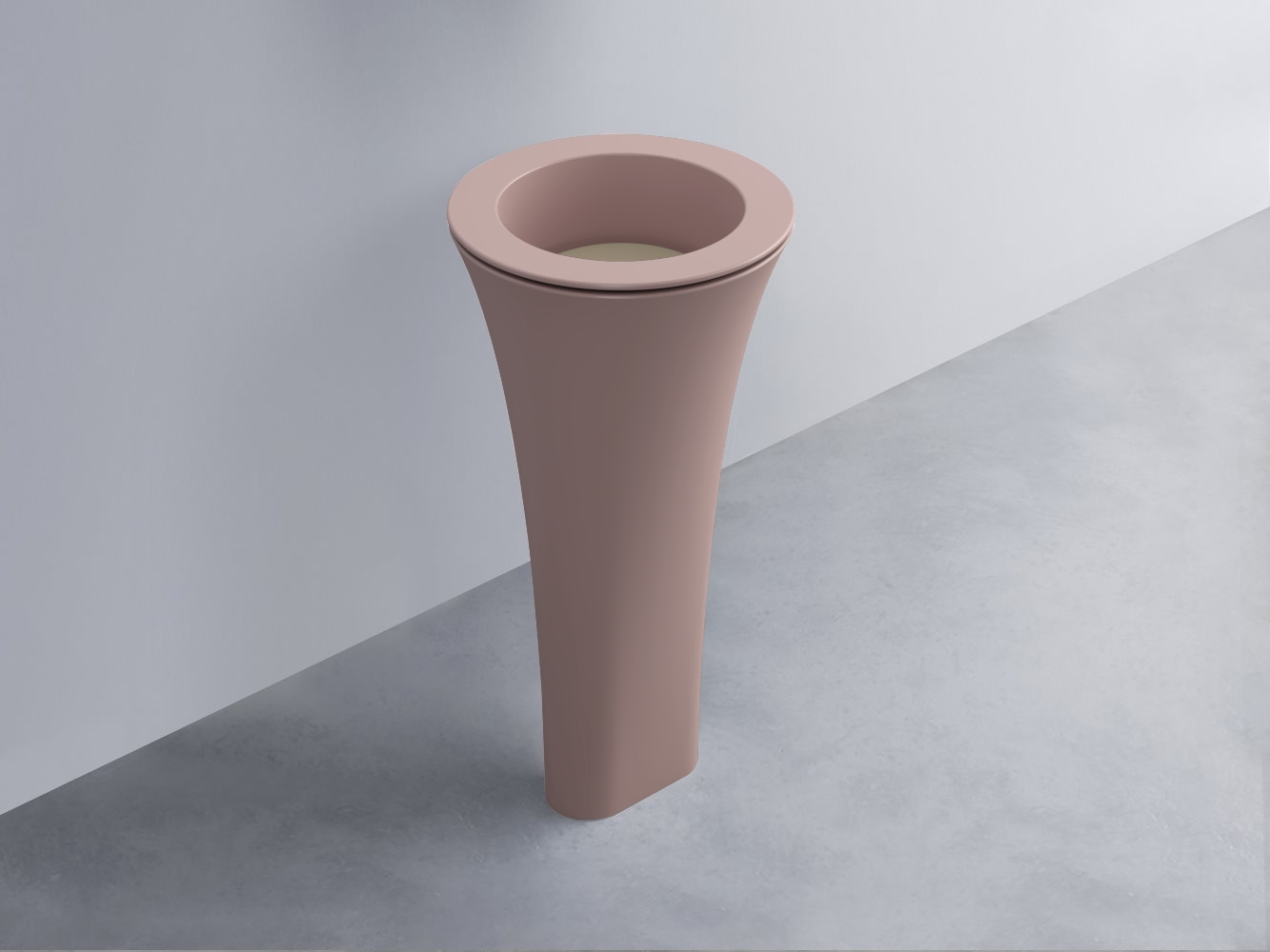 AMLA45-CP+AMPILT-AV+AMCOLT-CP Раковина Amedeo Tondo отдельностоящая cielo Enjoy + Amedeo Ceramica Cielo