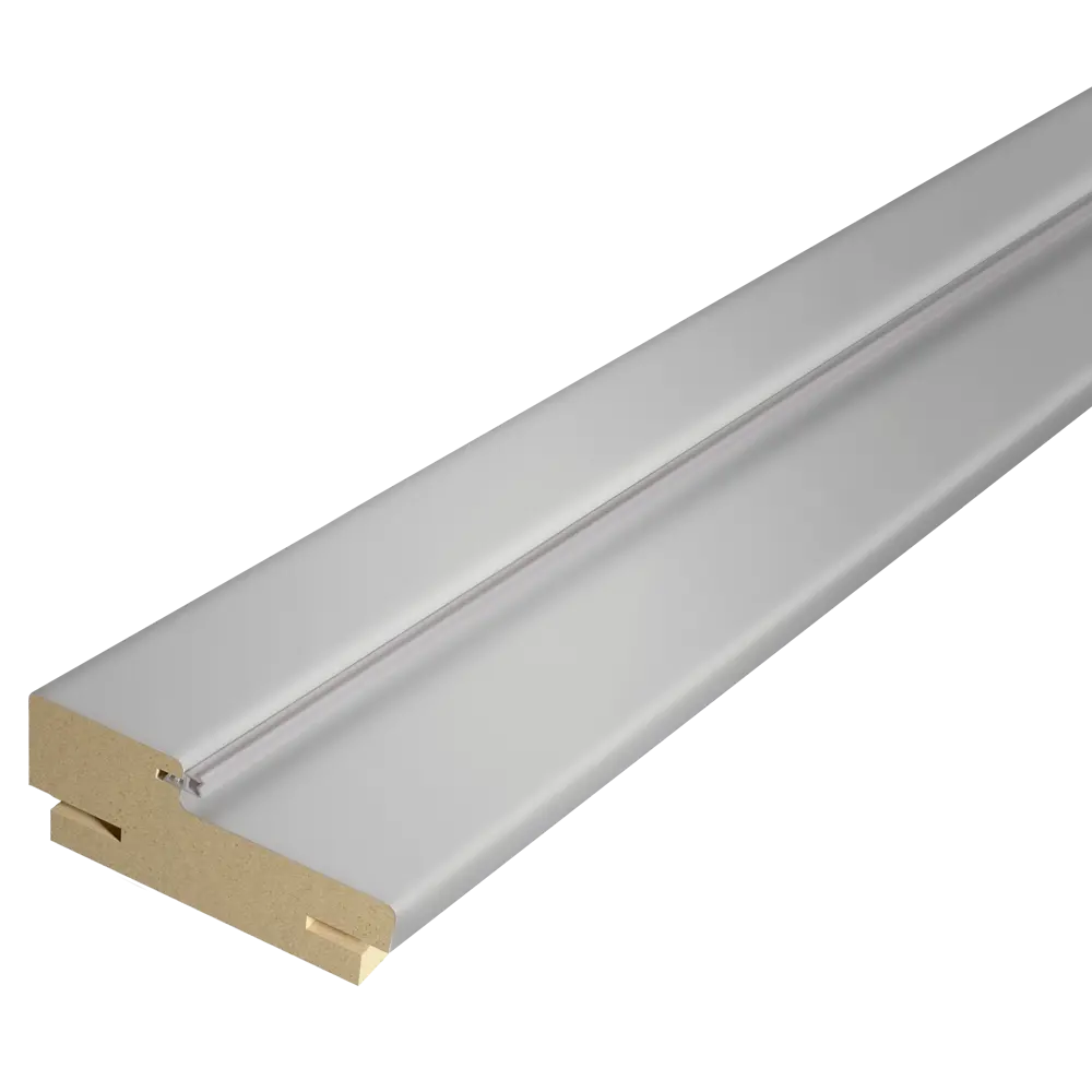 Дверная коробка телескопическая Сканди эмаль цвет серый 2100х74х30 (комплект) VELLDORIS STLM-2043456