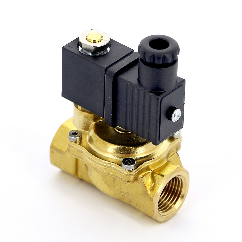 Клапан соленоидный 220В нормально открытый EMMETI 1/2" 00306210 - Вид №1