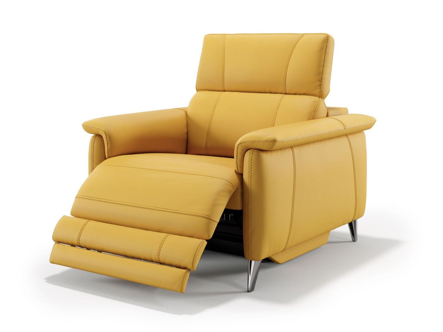 Кожаное кресло с подлокотниками Sofanella Barletta ARCH-00014284