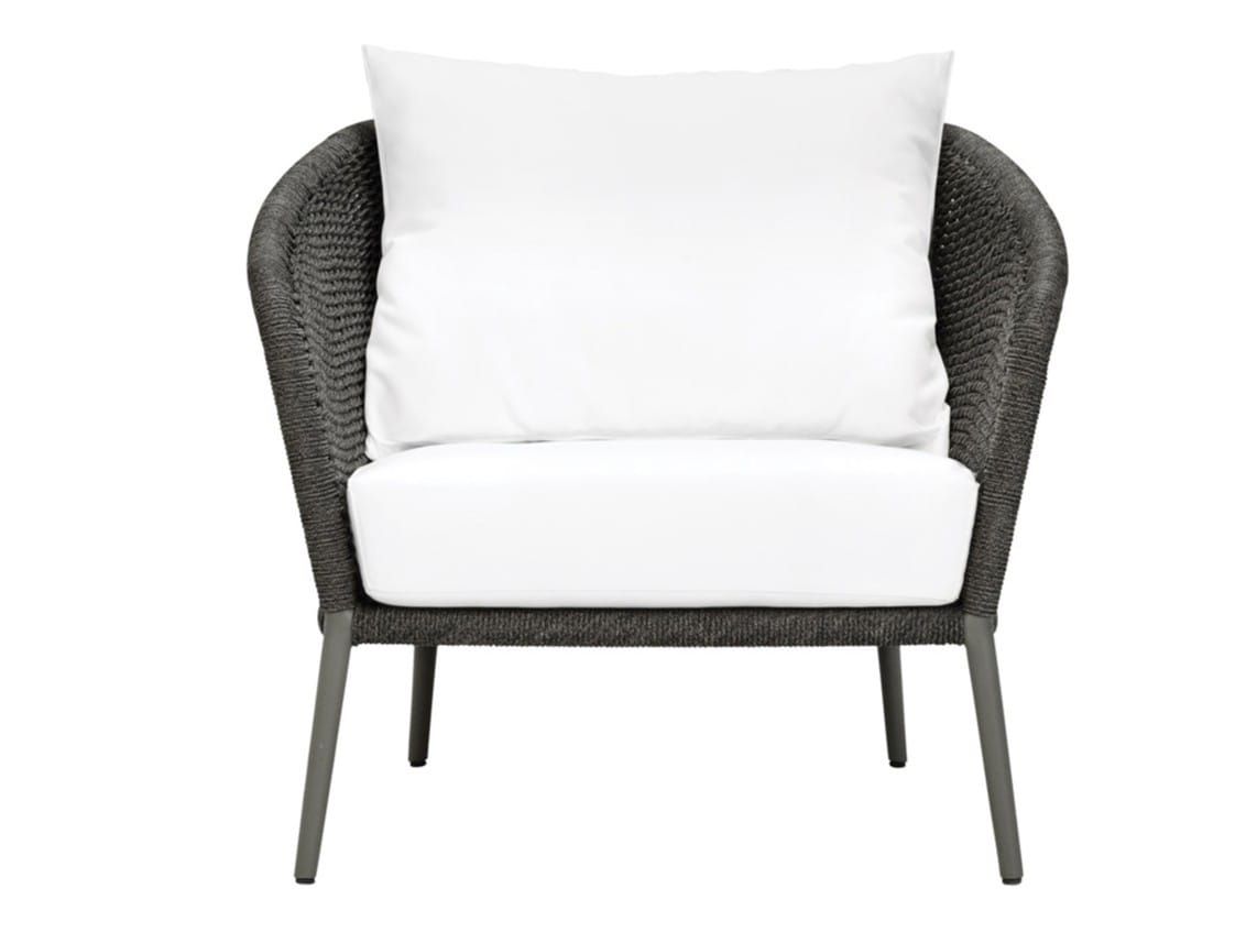 Кресло из морской веревки с подлокотниками JANUS et Cie Knot ARCH-00111190 - Вид №1