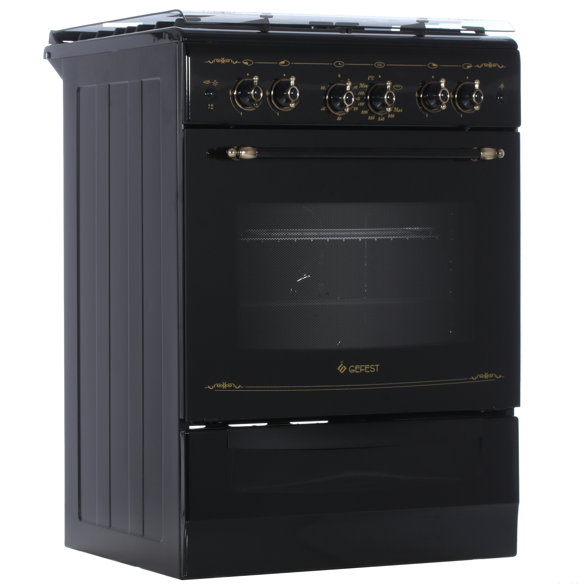 8115334 Газовая плита Gefest ПГ 6100-02 0183 черный STDN-0092657 - Вид №1