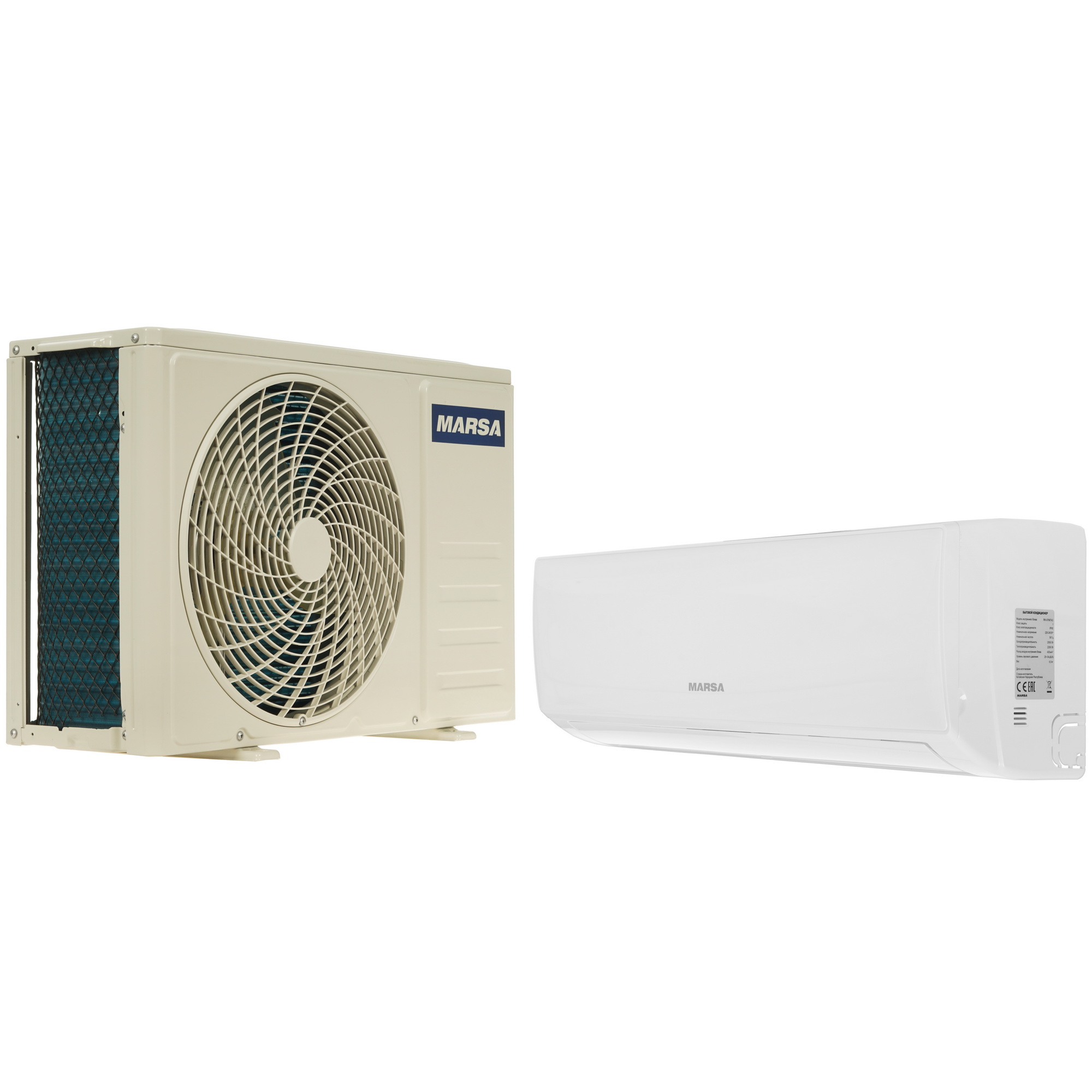 5352954 Кондиционер настенный сплит-система Marsa RK-07MTA3/RK-07MTA3E белый STDN-0044342