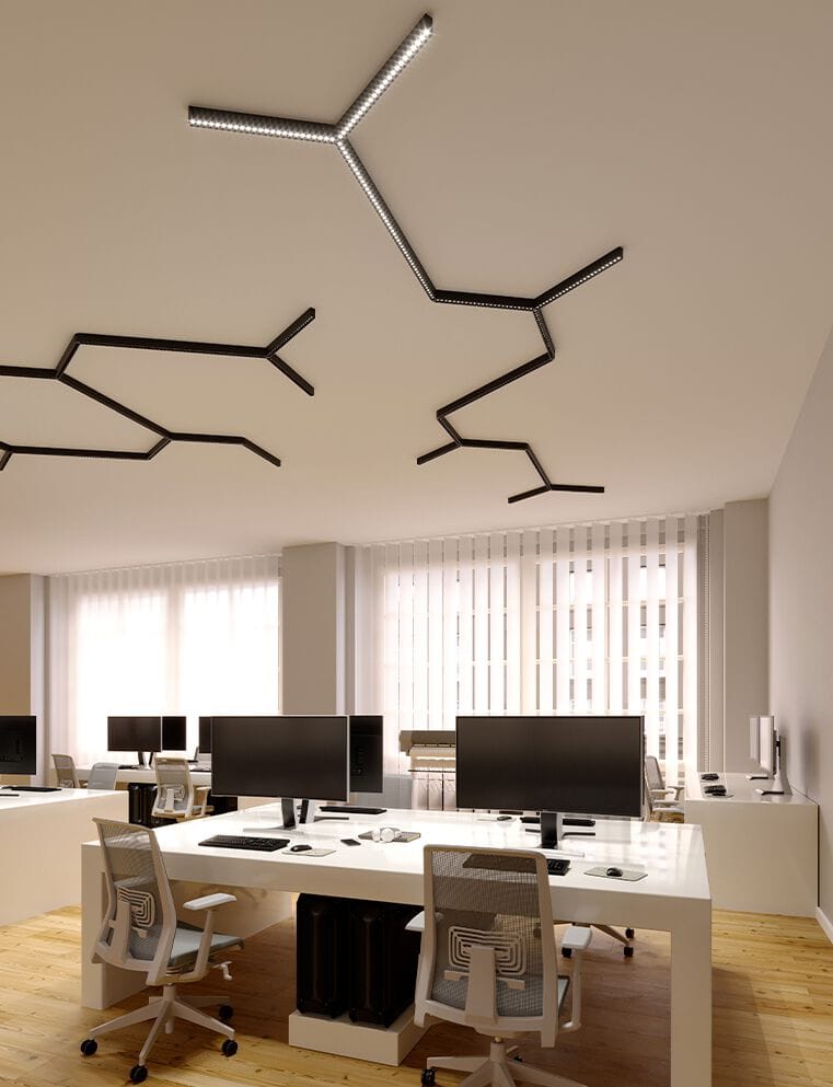 Алюминиевая секционная линейная профильная система Novalux герой ARCH-00092218 - Вид №1