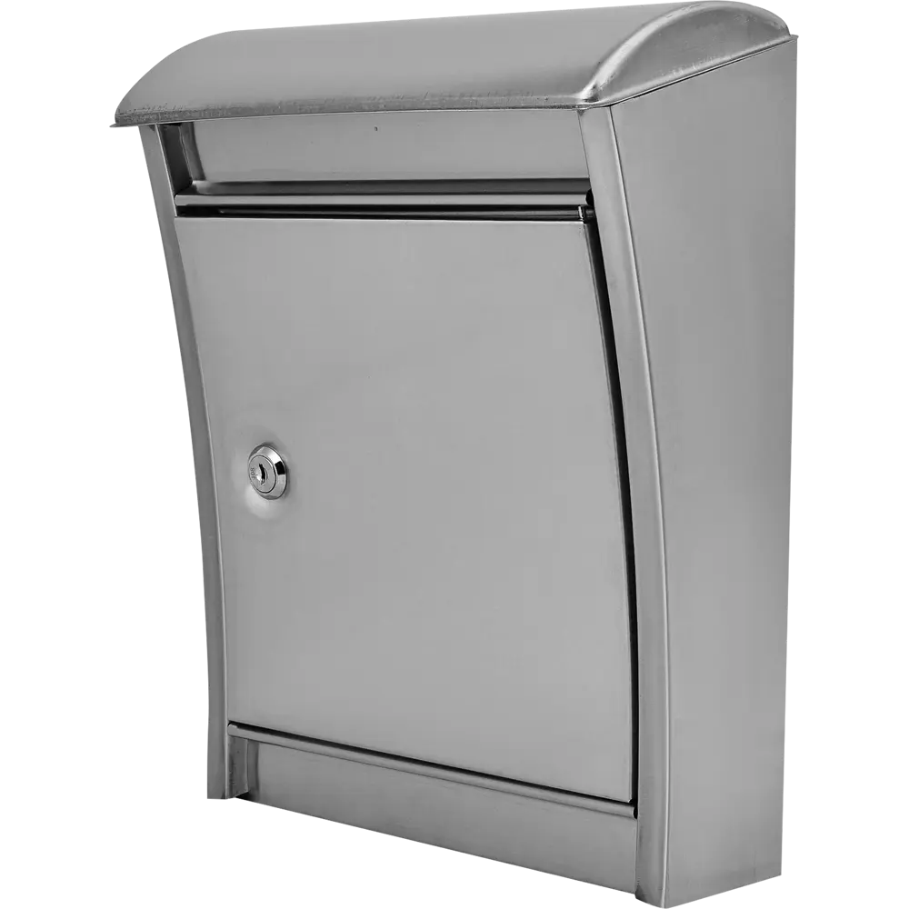 Почтовый ящик Standers 26.3x33.3x12.3 см нержавеющая сталь цвет серый 82034105 STLM-2181708 