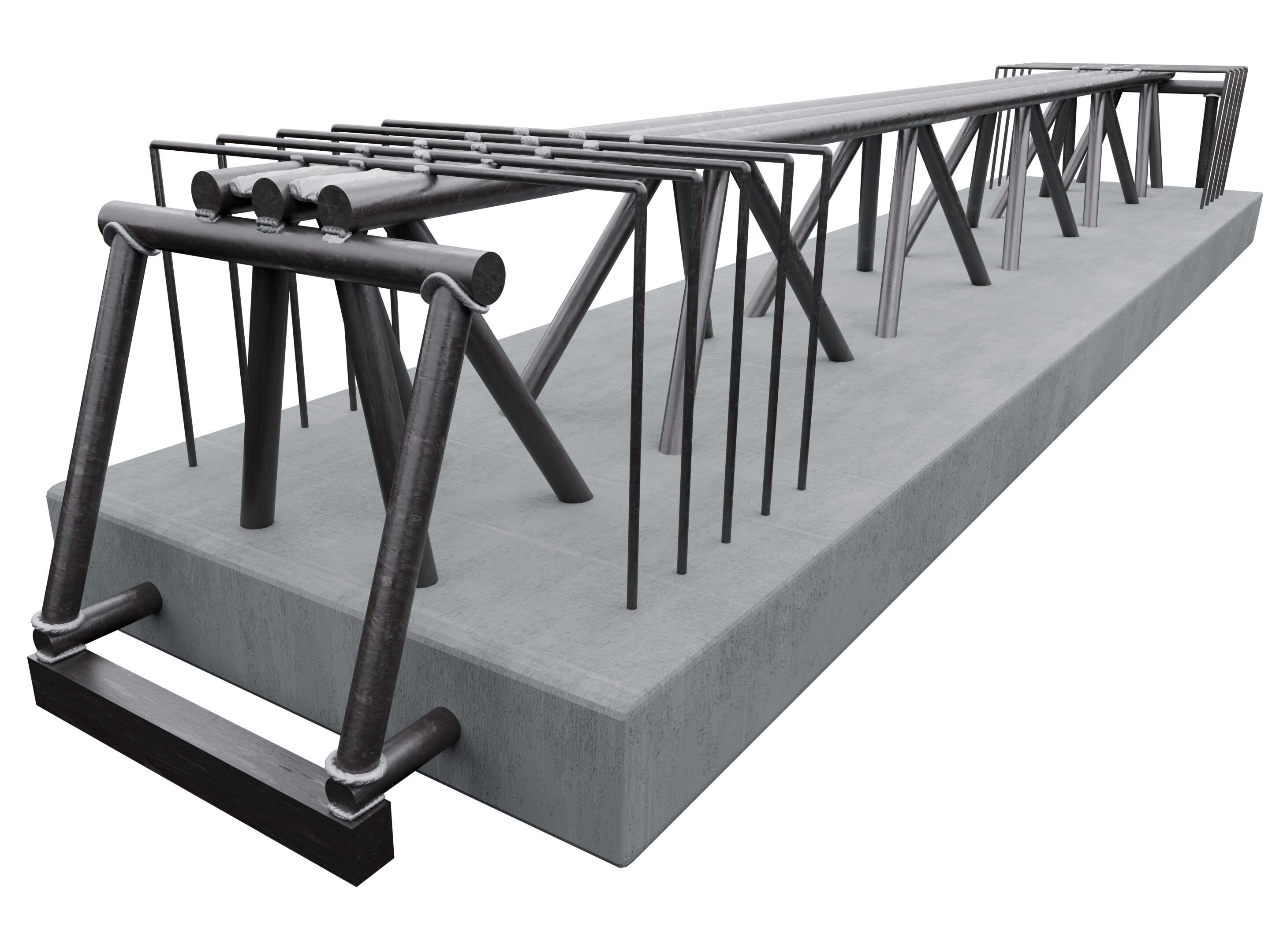 Стальная балка-огнестойкий бетон METAL.RI TRAVE MTR® C ARCH-00150345