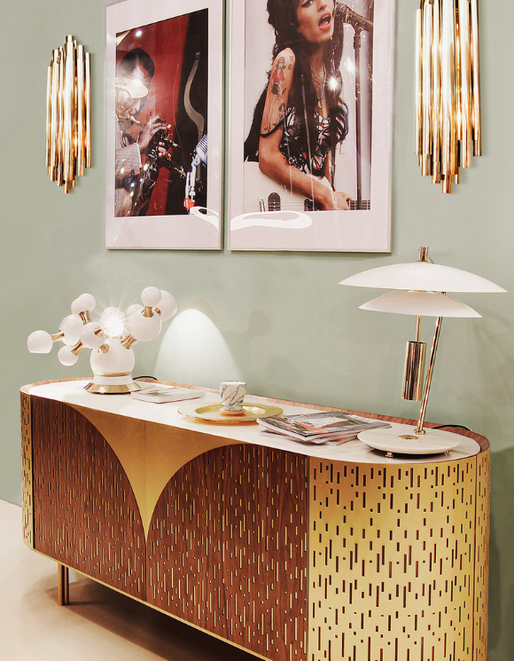 Настольные лампы Basie Table Lamp Covethouse DELIGHTFULL  - Вид №1