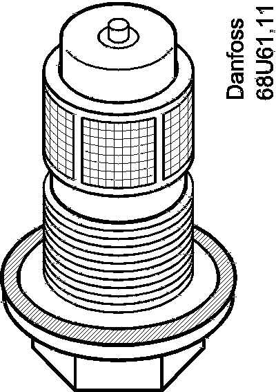 Danfoss Клапанные узлы для TUA/TUAE в сборе Клапанный узел №9 для TU 068U1039  - Вид №6