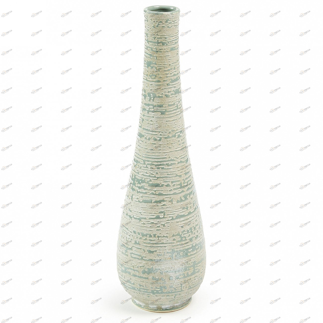 Ваза керамическая светло-зеленая 39,5 см Anael от La Forma LA FORMA ANAEL 343189 Зеленый 
