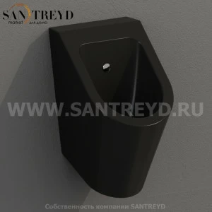 FO029AR Настенный писсуар, уринал с мушкой Ceramica Globo FORTY3