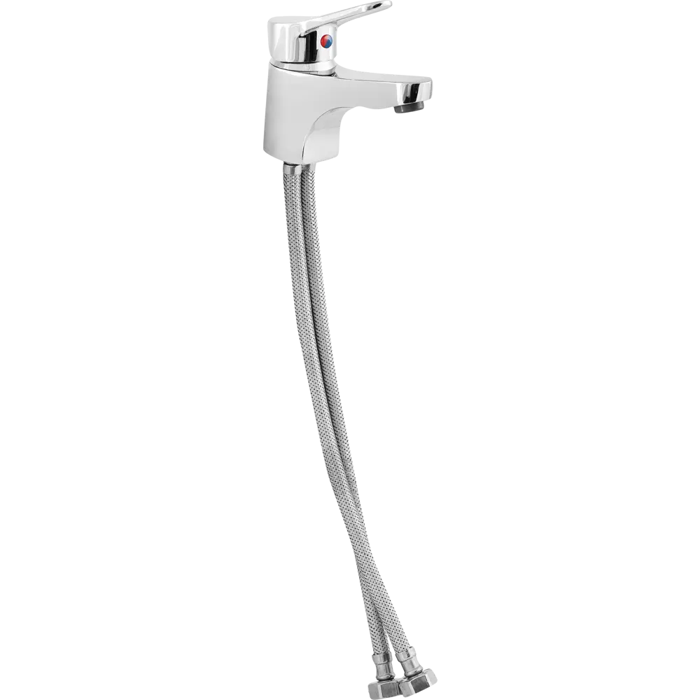 Смеситель для раковины Vidima Luna BA381AA однорычажный, цвет хром 82137906 STLM-2108716 - Вид №1