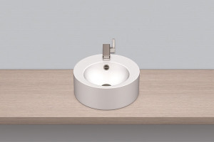 3004200401 Надставная раковина, ab.k400h.2, белая, противомикробное Alape серия K