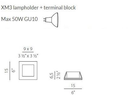 PANZERI Прожектор в гипсе Xgq1000 Xgq1000-1 - Вид №1