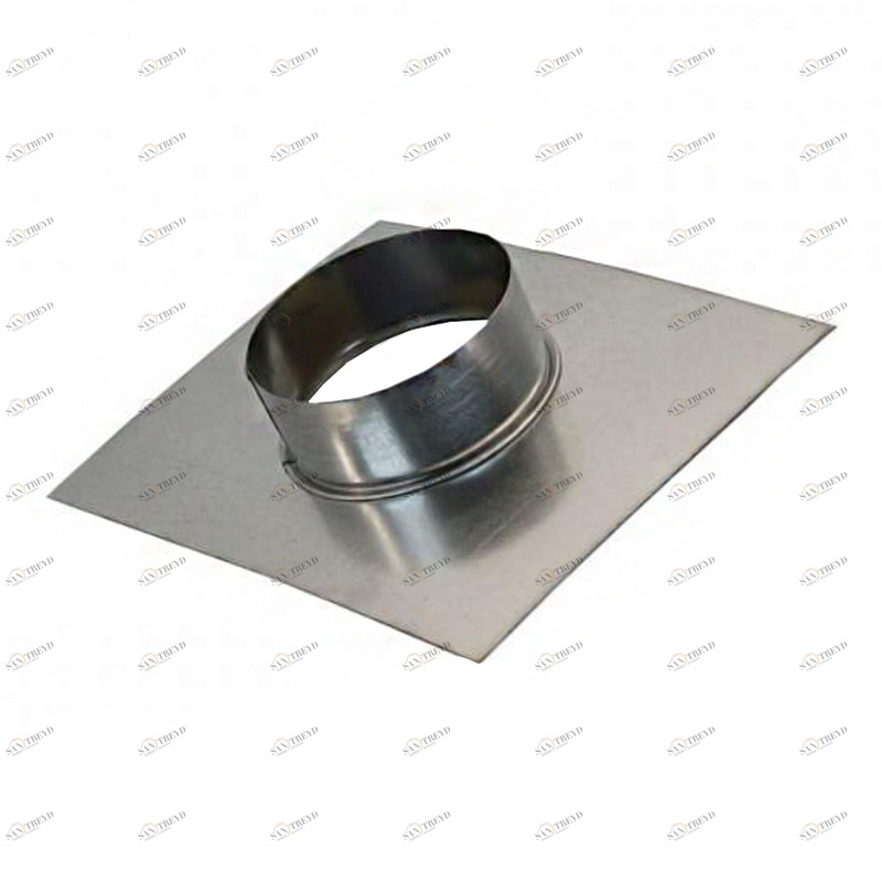 Врезка на площадке круглая (фланец) (оц. сталь) d125 Santreyd 00-0241-004