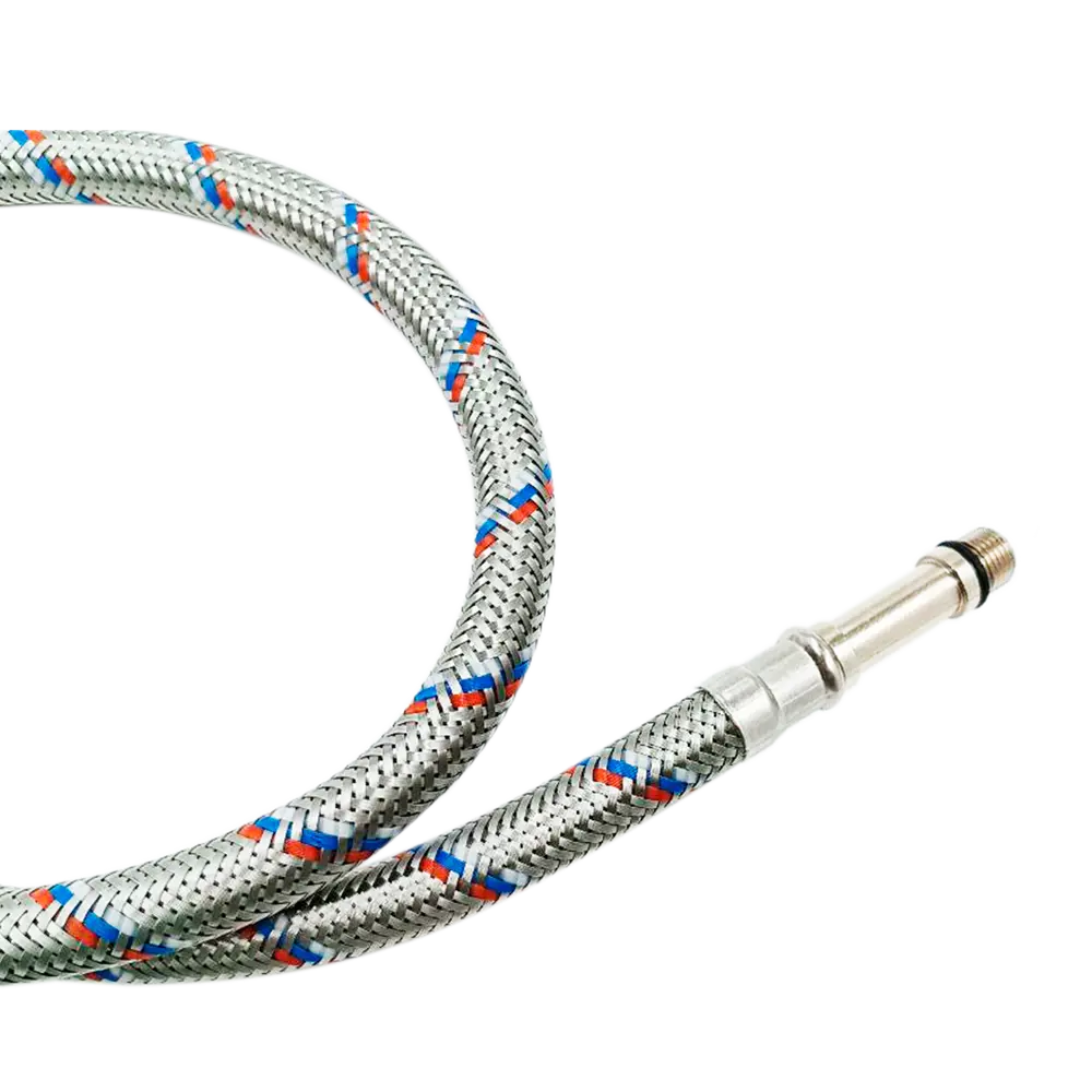 Гибкая подводка РОСТЕРМ для смесителя 150 см с цветной маркировкой 89409396 STLM-1570891 - Вид №2