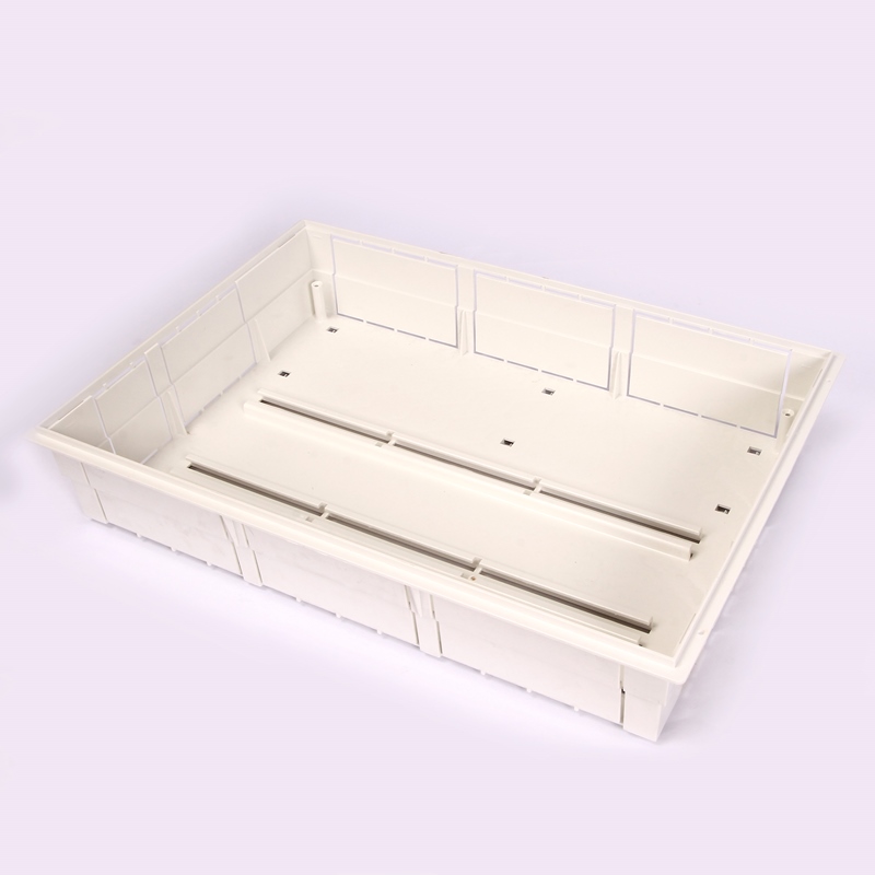 Шкаф коллекторный пластиковый встраиваемый EMMETI 460х310х90 01302100 - Вид №1