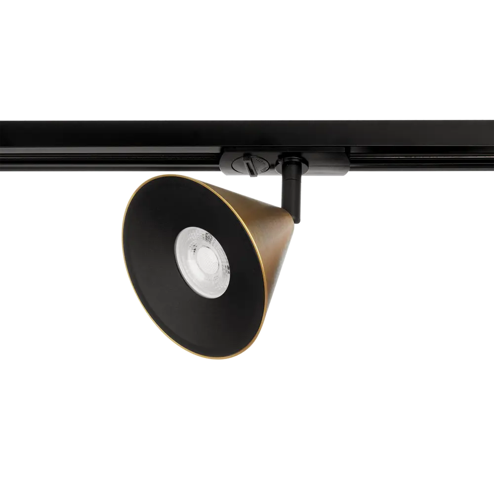 Трековый спот Wolta WTL-GU10/08G золотой для трековых систем 89436509 STLM-1579631