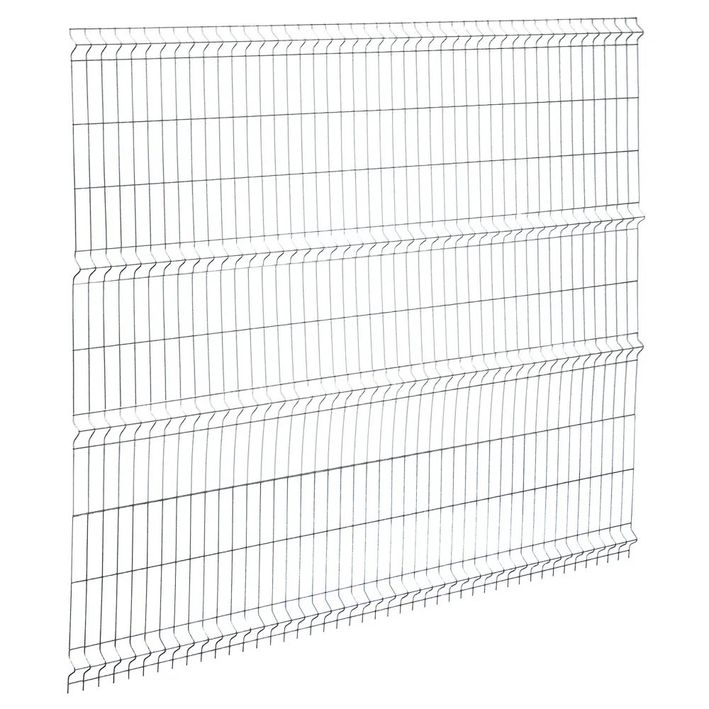 3D панель для забора Fine 2.5x2.03 м оцинкованный 4 ребра Santreyd STLM-2020394