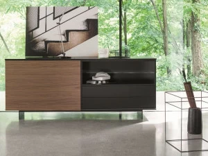 Dall'Agnese Комод с раздвижными дверцами с ящиками