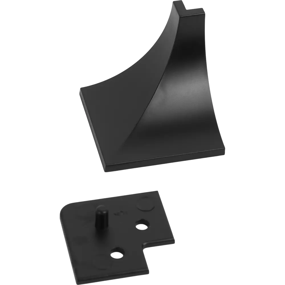 Заглушки Santreyd для плинтуса ПВХ черные 6 штук 88282076 STLM-0077217 - Вид №5