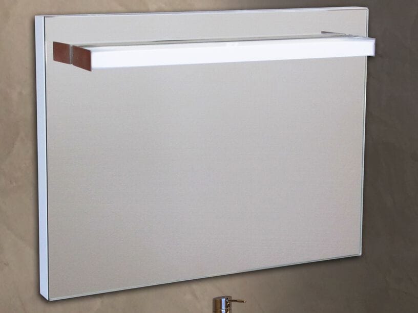 Прямоугольное зеркало со встроенным настенным освещением Spekkio Lumi LED ARCH-00151336