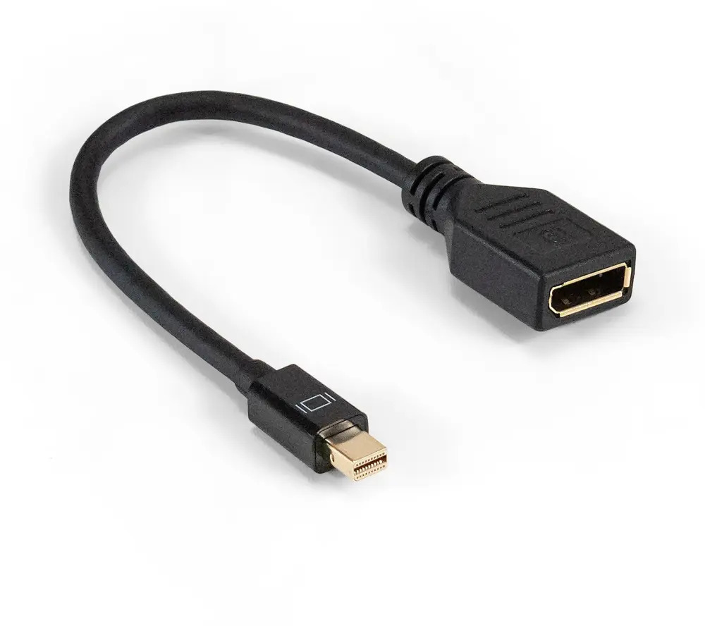 91755291 Кабель miniDisplayPort-DisplayPort ExeGate EX-CC-mDPM-DPF-0.15 0.15 м STLM-1116917