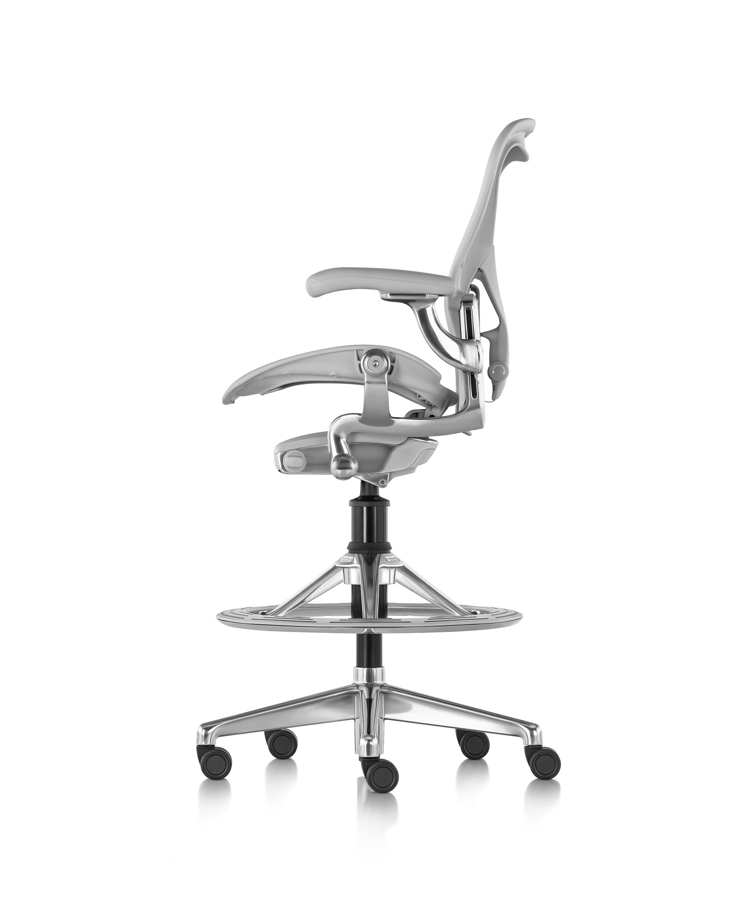5 спиц поворотный офисный стул с подлокотниками Herman Miller Aeron ARCH-00029451 - Вид №34